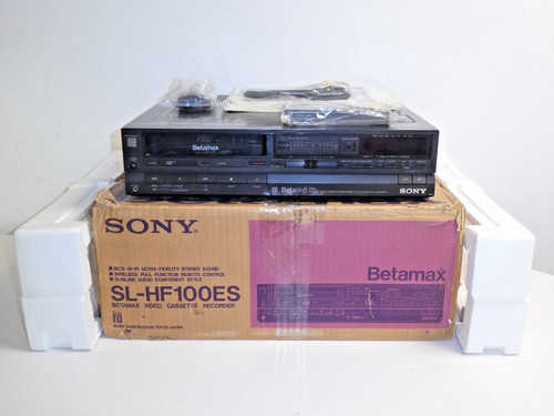 Sony hf100 betamax recorder - sl-hf100,