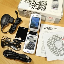 Raro Telefono TV Vintage 2007 Nero Brionvega N7100 Flip In Box Nuovo Completo Italia