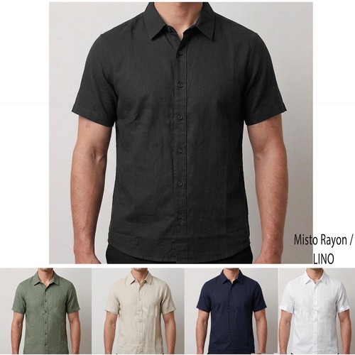 Camicia uomo slim fit manica - fit,