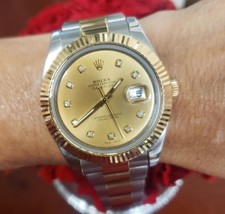 41 mm Rolex Datejust bicolore
