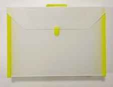 Valigetta portadisegni scuola polionda cannettato rinforzata e grande 53 x 38