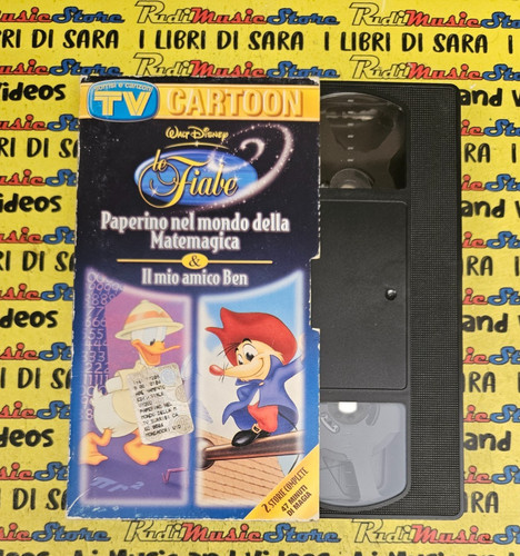 Vhs cartonata paperino nel - cartonata,