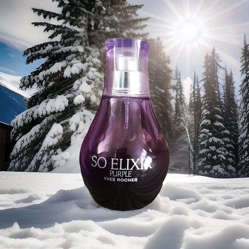 Empty bottle elixir purple - empty,