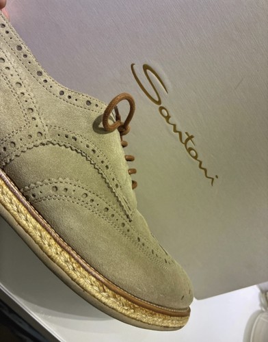 Santoni oxford suede summer - santoni,