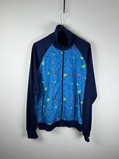 Adidas Vintage Felpa Blu Taglia L Uomo Sportiva Men  Light Jacket