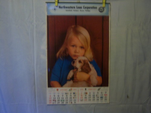 Calendario vintage 1971 - , ~