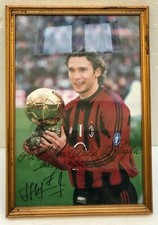poster foto AUTOGRAFATO  Ševčenko maglia milan championS UCRAINA PALLONE D'ORO