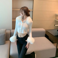 Donna Collo IN Finta Pelliccia