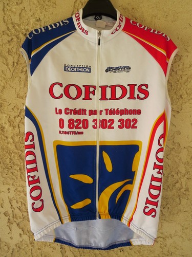 Maillot cycliste cofidis - cycliste,