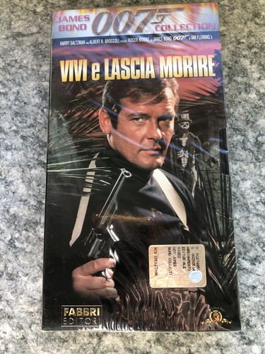 Videocassetta vhs film 007 - videocassetta,