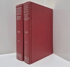 Vol. vintage 1958 Catalogo