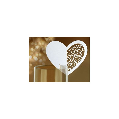 Segnaposto matrimonio cuore - segnaposto,