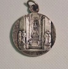 Medaglia Giubileo 1950 SCALA SANTA/ S. MARIA GORETTI in metallo placcato argento