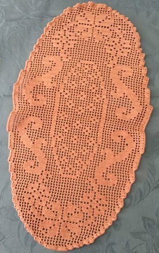 Centro filet colore rosa - colore,