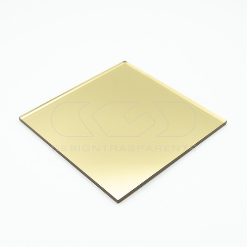Plexiglass specchio oro lastre