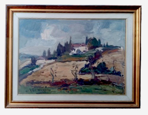 Quadro olio autunno - autunno, nelle