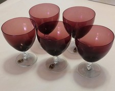 Nason  Moretti 5 calici vetro