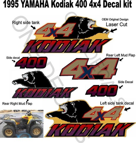 Yamaha kodiak 400 4x4 - yamaha,