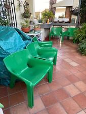 5 sedie di modernariato modello Vicario disegn Vico Magistretti Artemide Milano 