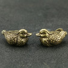 1 paio statuine anatra