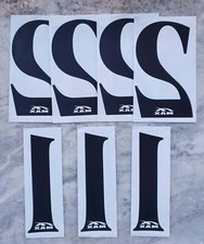1 PCS. ORIGINAL BLACK NUMBER