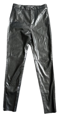 Zara leggings skinny ecopelle