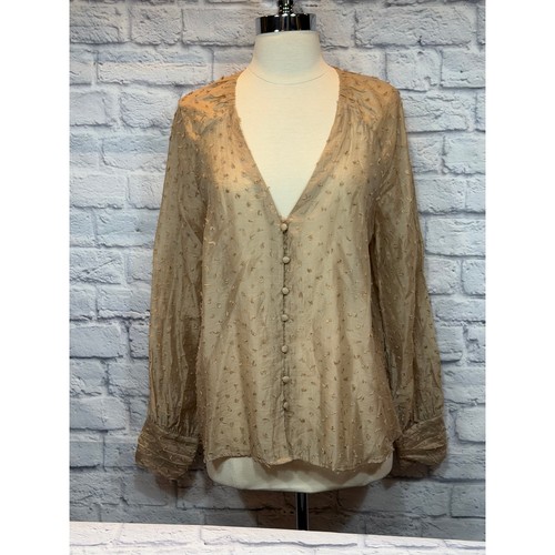 Blusa zara semi velata swiss - blusa,