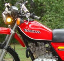 Serbatoio benzina Honda XL500S