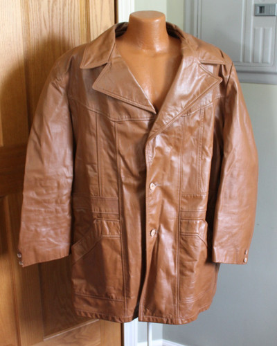 Trench coat uomo pelle - , vintage