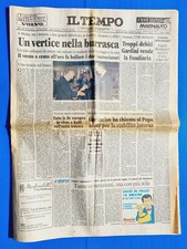 IL TEMPO 3 DICEMBRE 1989 RAUL GARDINI VENDE LA FONDIARIA