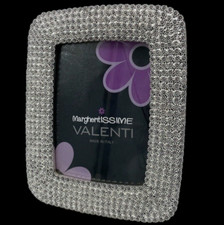 Cornice argento Made in Ita firmata arredo salotto moderno luxury fantasia fiori