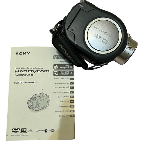 Sony handycam dcr dvd 505 - sony,