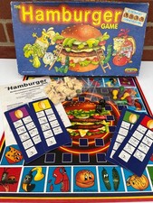 The Hamburger Game Spear's 1989 1a Generazione Gioco da Tavolo da Collezione 100% Completo