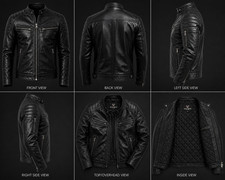 Giacca da motociclista Cafe