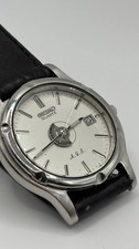 Seiko AGS 7M22 -8A30 Automatic Kinetic Quartz Acciaio 38 Mm Uomo Vintage