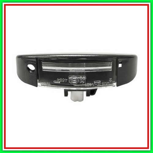 Luce targa con lampadina - targa,