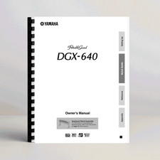 Yamaha DGX-640 Manuale