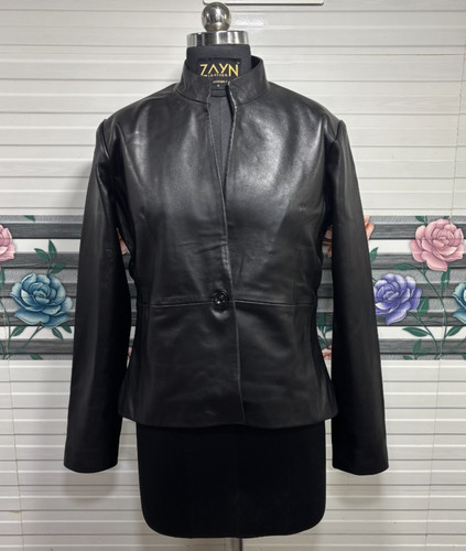 Giacca blazer donna vera pelle