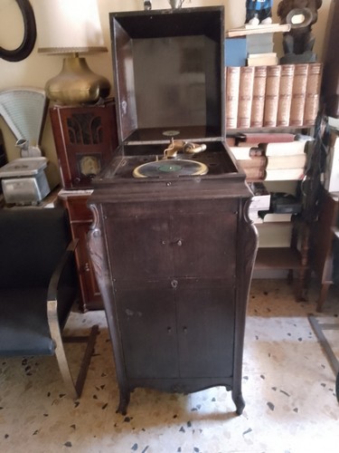 Grammofono antico mobile - antico, a