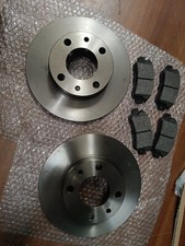 Kit Freni Ant Panda 4x4 Prima Serie dischi più pastiglie freno anteriori 