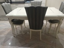 tavolo da cucina allungabile intarsiato 