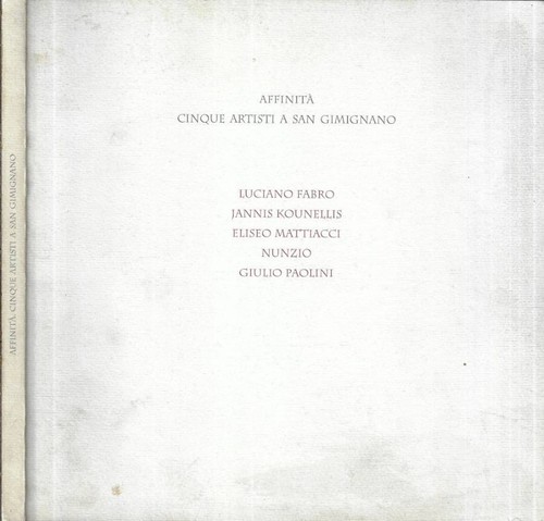 Affinità cinque artisti - artisti, a