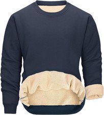 Felpa in Pile Invernale Uomo