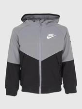 Giacca softshell Nike bambino giubbino con pile junior tempo libero casual logo
