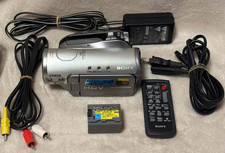 Sony HDR-HC3 Handycam videocamera digitale HD 10x zoom ottico argento Giappone