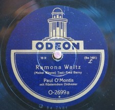 Paul O`Montis 78 RPM / Ramona