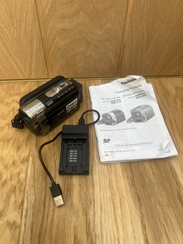 Panasonic sdr h100 - sdr-h100, videocamera