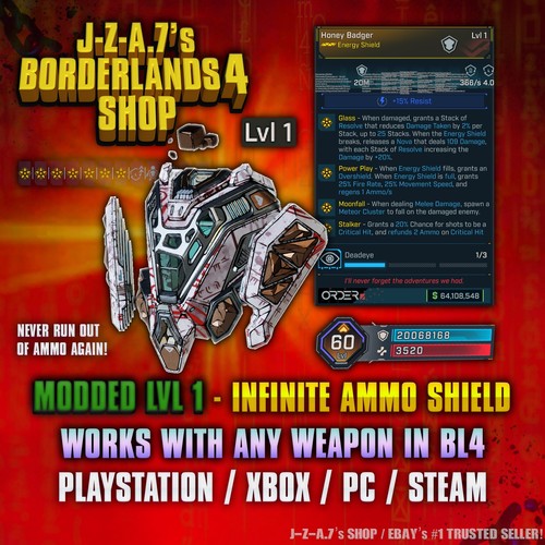 Borderlands modded lvl - 4✨,