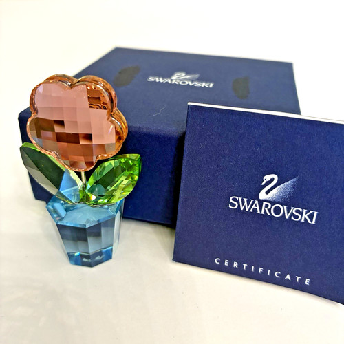 Swarovski happy flowers rosa - swarovski,