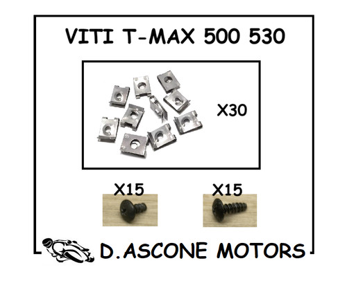 Viti mollette carene - carene, tmax